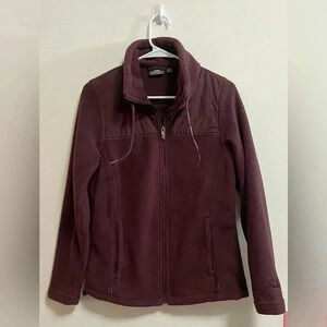 New Balance -‎ Women’s Maroon Zip-Up Fleece - Outdoors - Hiking - Size Small